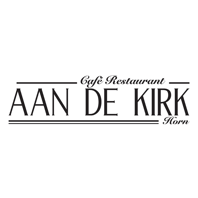 Logo Cafe Restaurant Aan de Kirk Horn