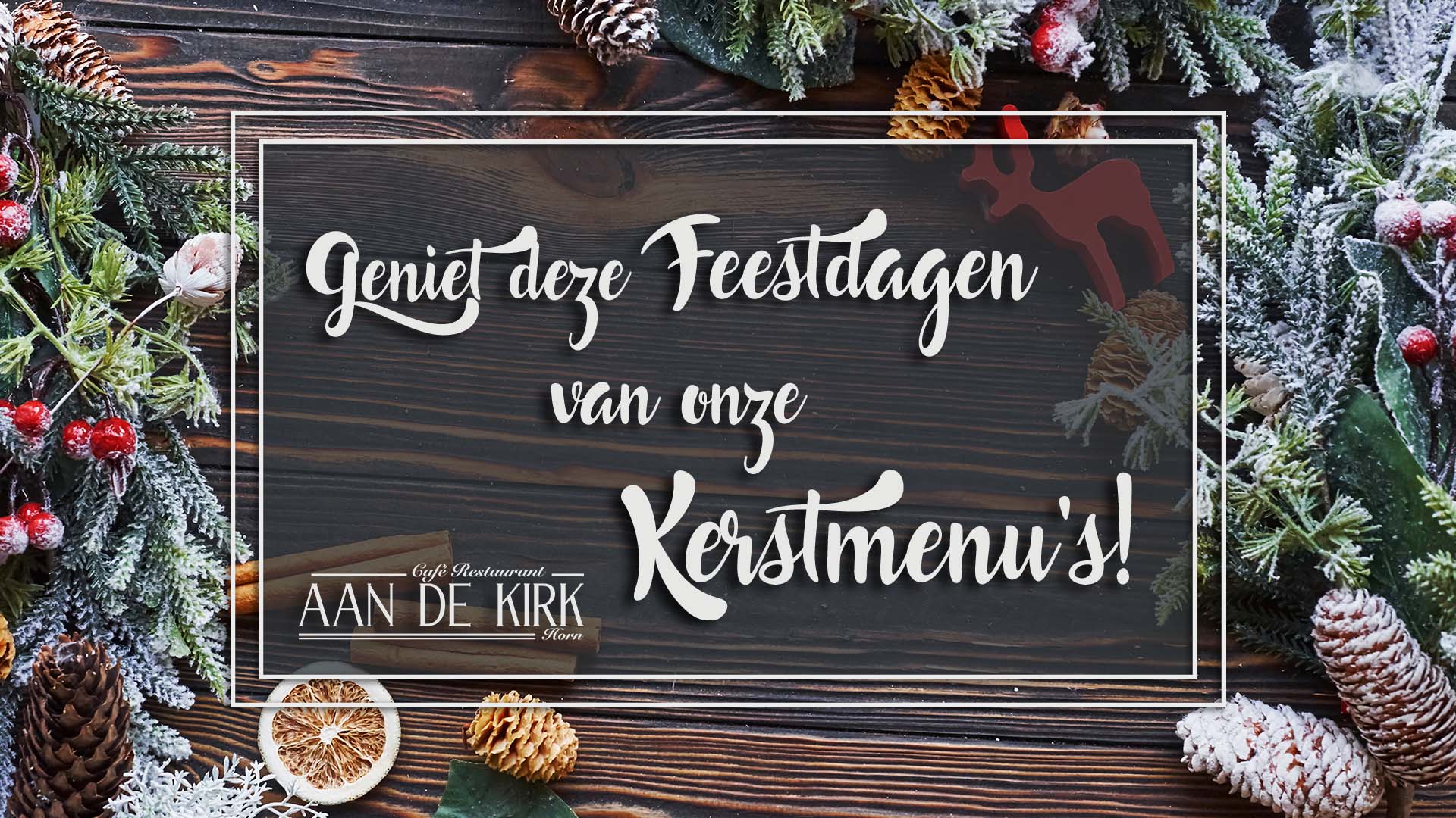 Aan de Kirk – Kerst Banner 2023